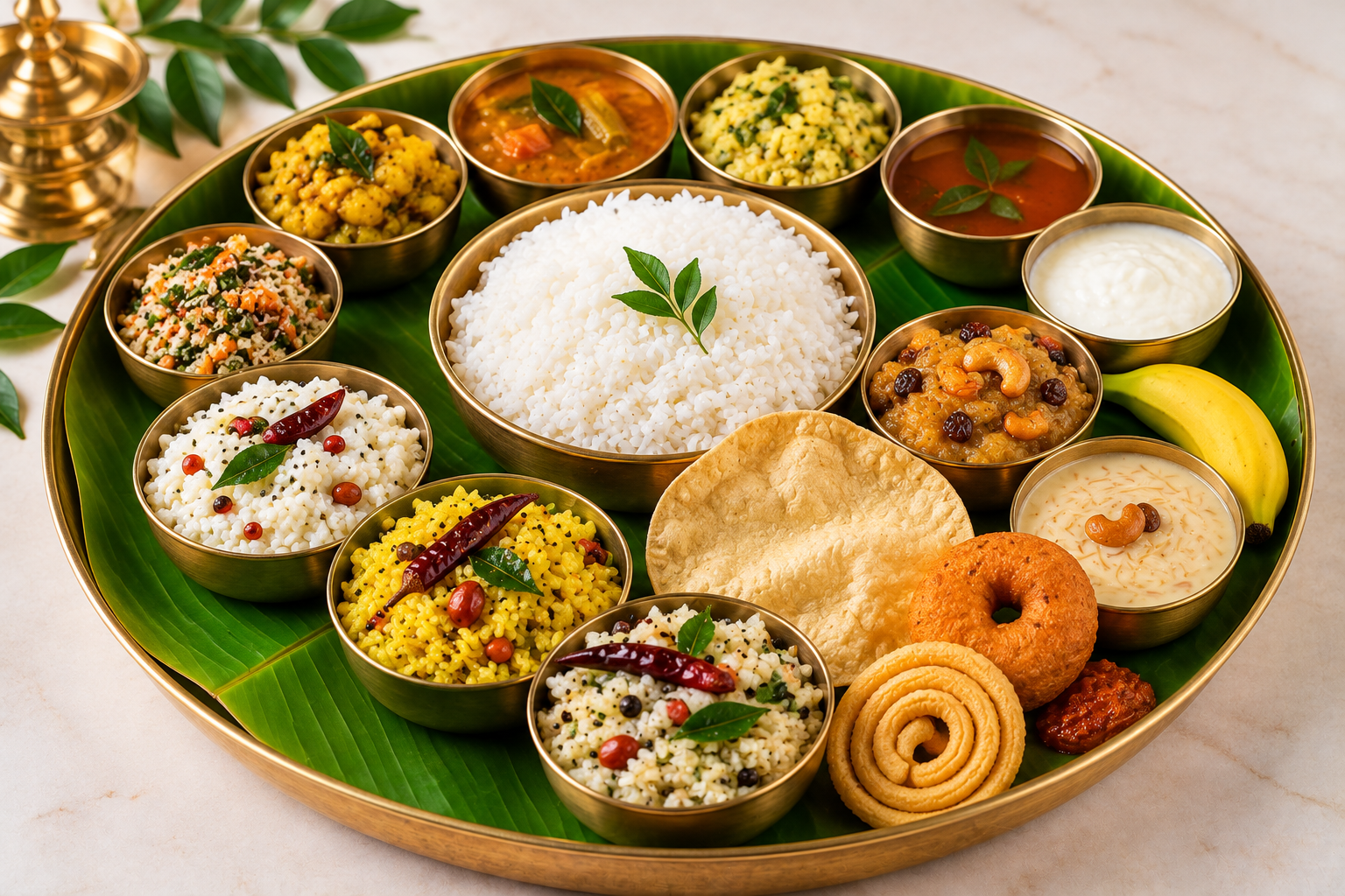 South Indian Special Master Thali - Veg
